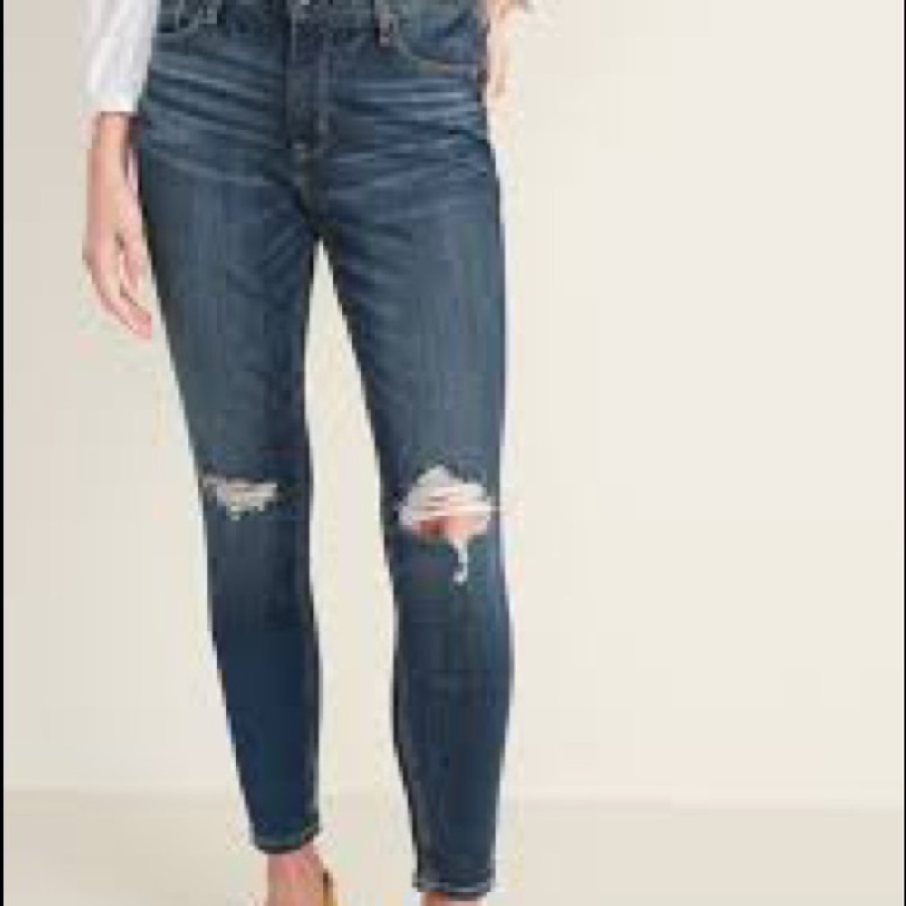 Old Navy Rockstar Super Skinny High Rise Jeans
